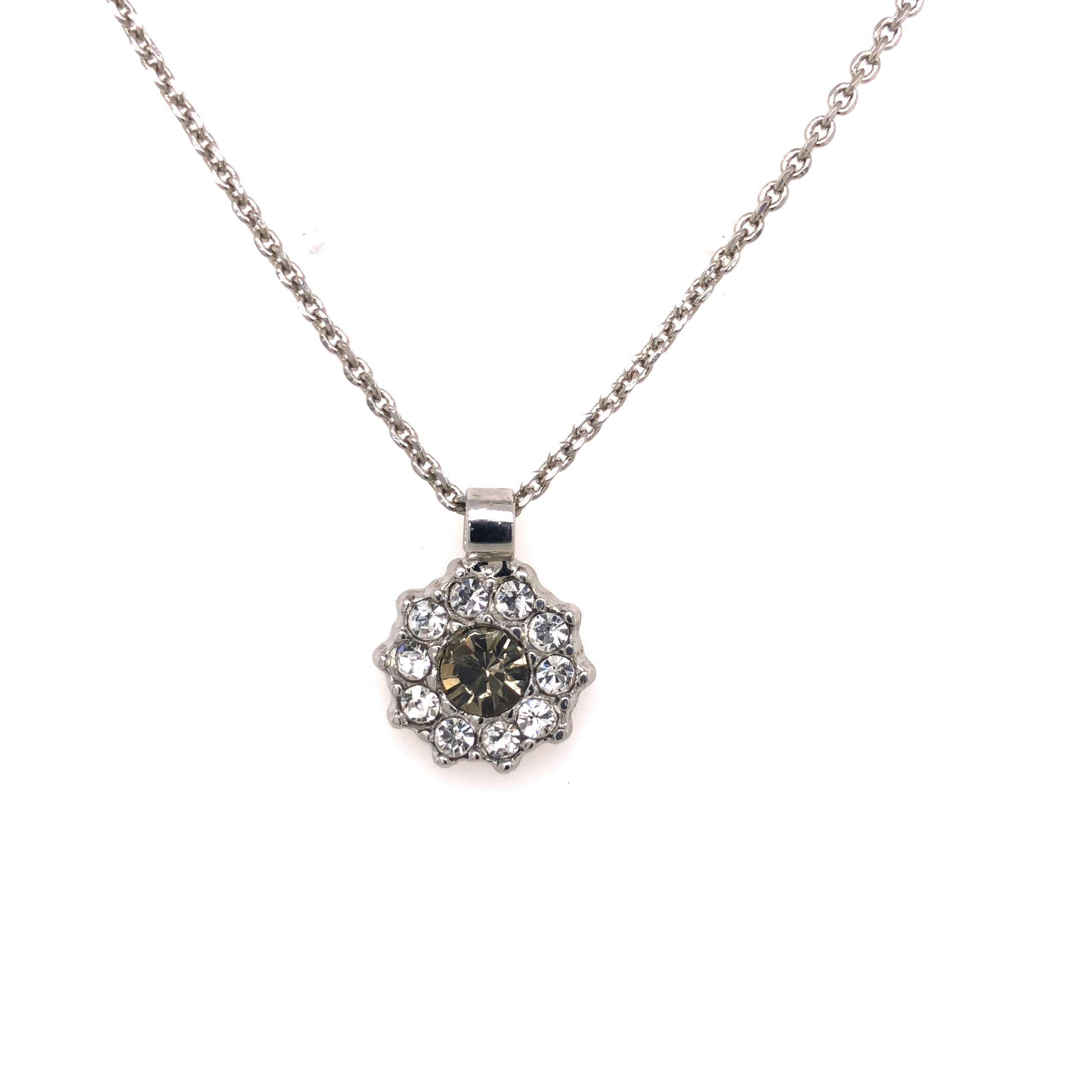 Mariana [Rhodium] Necklace - Germani's Jewelry